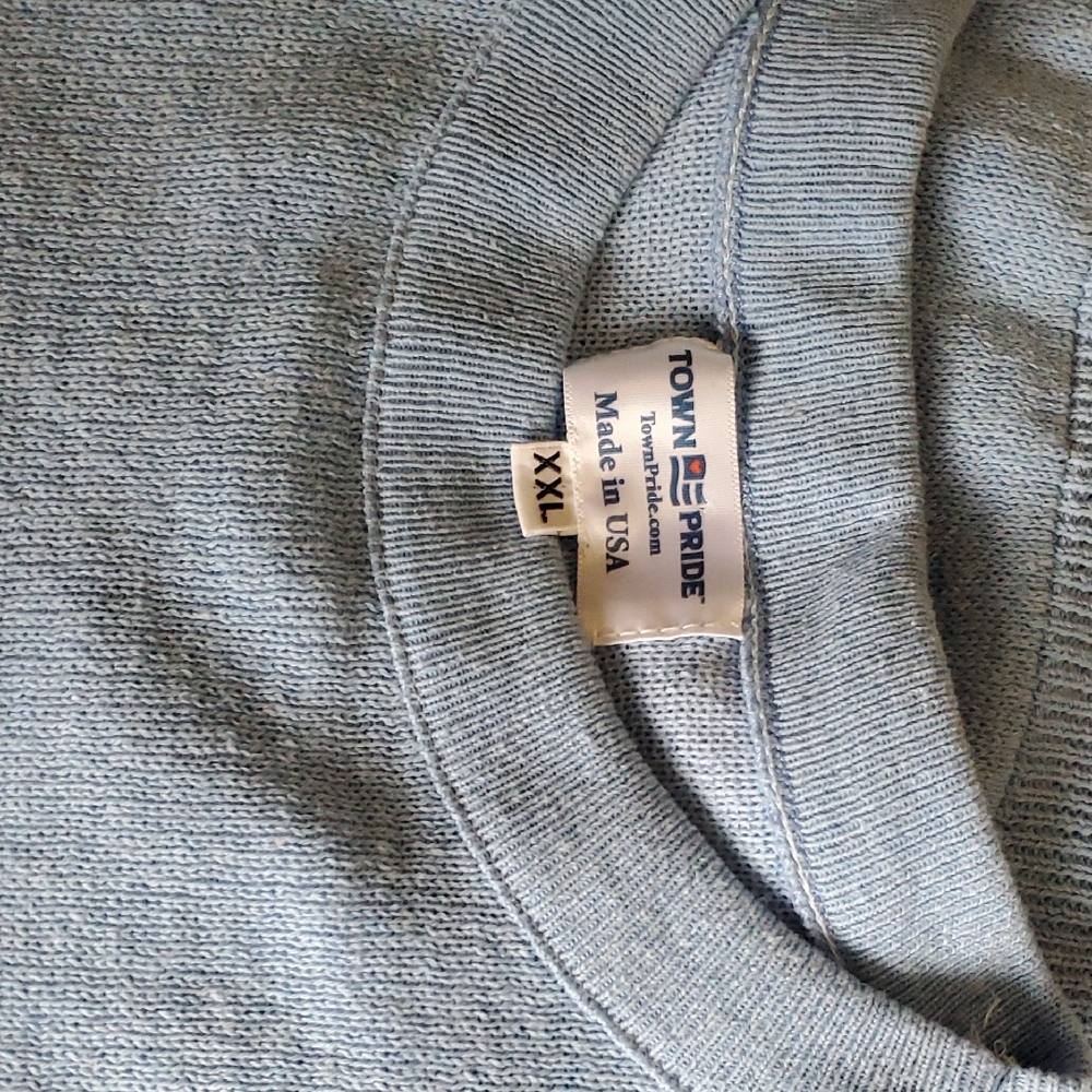 Men's Light Blue Crewneck Sweater